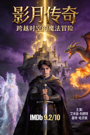 IMDB高分美剧海报，奇幻冒险题材